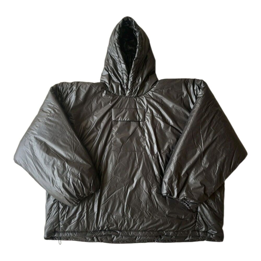 Yeezy Gap 81 Padded Anorak Puffer Jacket Men's Medium Black 471507 New
